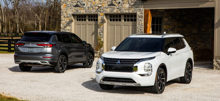 Рассекречено новое поколение Mitsubishi Outlander